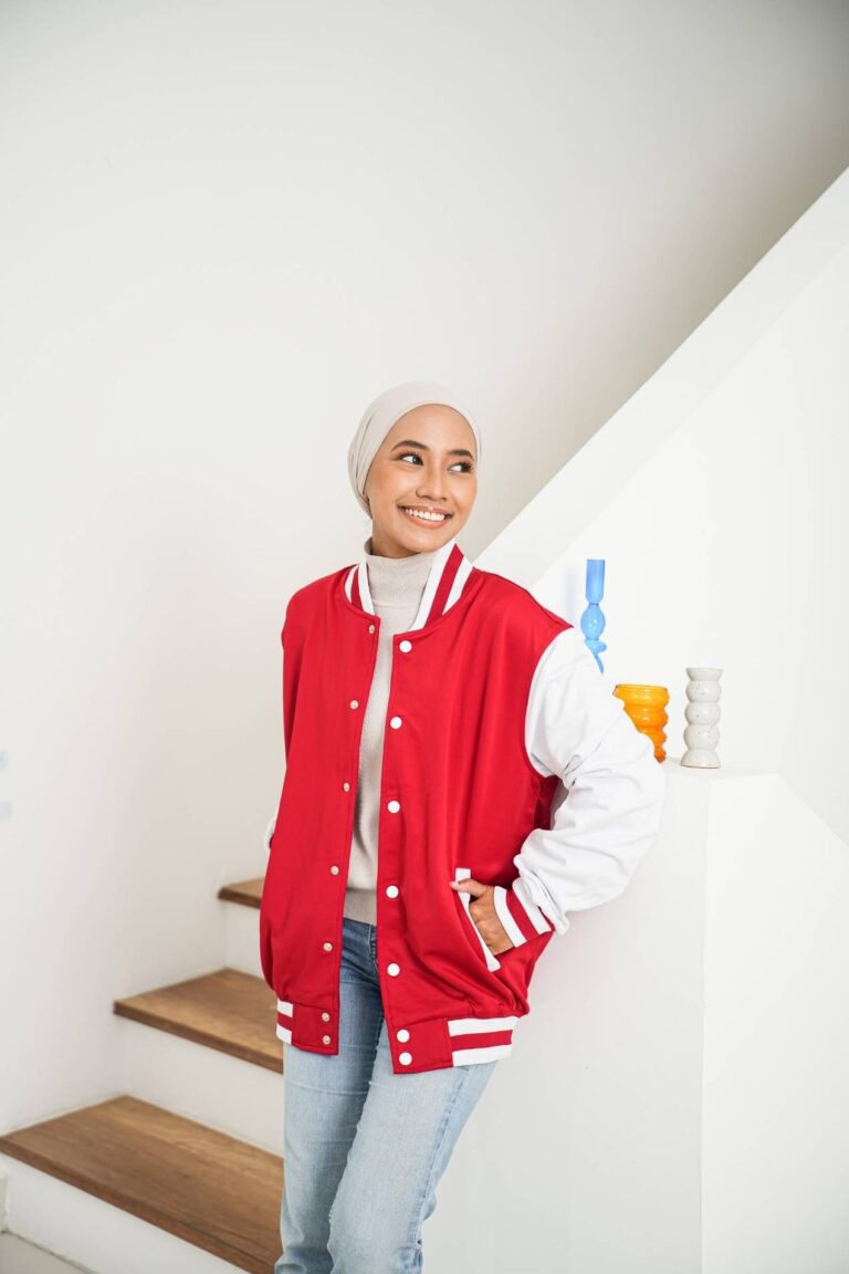 Juniors White Interlink Jacket