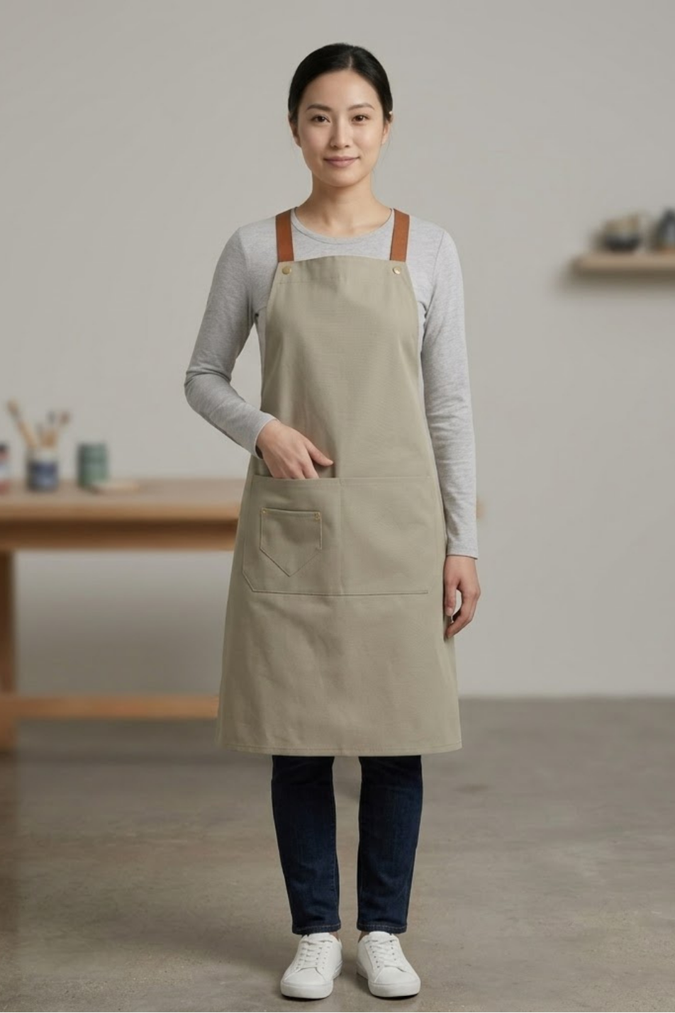 UNISEX H-Style Canvas Apron
